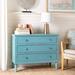 Talbet Storage Chest in Distressed Blue - Safavieh AMH1517A