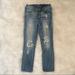 American Eagle Outfitters Jeans | (W2) American Eagle Hi-Rise Jegging Crop Jeans | Color: Blue | Size: 2