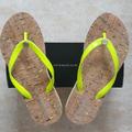 Nine West Shoes | *Host Pick*Nine West Flip Flop Sandals | Color: Yellow | Size: 8