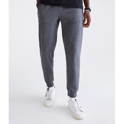 Aeropostale Mens' Solid Jogger Sweatpants - Dark Grey - Size XL - Cotton