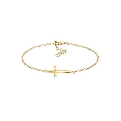 Elli Kreuz Kristalle 925 Sterling Silber 18 Damen Image