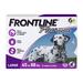 Plus Flea and Tick Treatment for Large Dogs Up to 45 to 88 lbs., 2 Packs of 6 Treatments