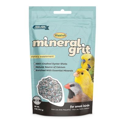 Higgins Mineral Grit Dietary Supplement for Small Birds, 6 oz.
