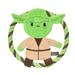 Star Wars Yoda Plush Rope Frisbee Dog Toy, Medium, Green / Tan