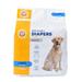 Large Disposable Diapers for Dogs, Pack of 12