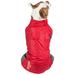 Red Blizzard Full-Bodied Adjustable and 3M Reflective Dog Jacket, Large