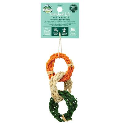 Oxbow Enriched Life Twisty Rings for Small Animals