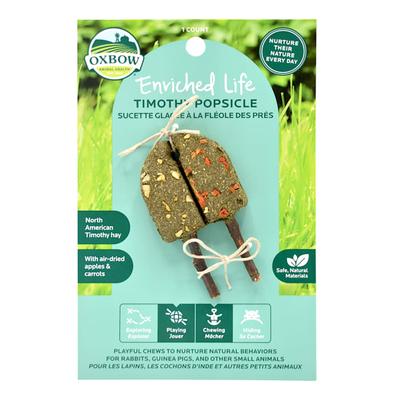 Oxbow Enriched Life Timothy Popsicle for Rabbit, 0.06 lbs.