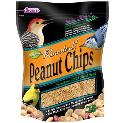 Brown's Song Blend Roasted Peanut Chips Wild Bird Food, 3 lbs.