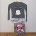 Disney Shirts & Tops | Disney D-Signed Long Sleeve Gray Top Size: 6 Xs | Color: Gray/White | Size: 6g