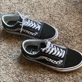 Vans Shoes | Black And White Vans Women’s 6.5 Barely Worn | Color: Black/White | Size: 6.5