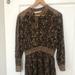 Zara Dresses | Animal Print Viscose Dress From Zara | Color: Brown/Tan | Size: S