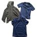 Under Armour Shirts & Tops | Boys Shirt And Hoodie Lot Of 3 Size 6/8 Grey/Blue | Color: Blue/Gray | Size: 6/8