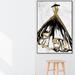 Art Remedy Night Gala Dress - Painting Print on Canvas in White/Brown | 54 H x 36 W x 2 D in | Wayfair 21711_36x54_CANV_BFL