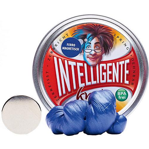 Intelligente Knete: Ferromagnetisch - Blau inkl. Super-Magnet blau