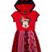 Disney Dresses | Girls Exclusive Flip Sequin Cosplay Tutu Dress | Color: Black/Red | Size: Various