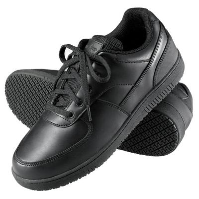 Genuine Grip® 2010 Men's Size 6.5 Wide Width Black Leather Sport Classic Non Slip Shoe