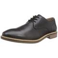 Hush Puppies Men's Brayden Oxford, Black, 9 UK