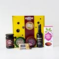 Cheese and Port Gift Box. The Ultimate Port Gift Set for Food Gifts for Men and Women to Enjoy. Perfect for Birthday Hampers for Women and Men. Delicious Unusual Gifts. The Chuckling Cheese Company.