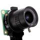 sb components Raspberry Pi 12.3 MP Camera Lens 6mm, 3MP Wide-angle Lens for Raspberry Pi Camera | Official Lens for the Raspberry Pi Camera