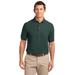 Port Authority K500P Silk Touch Polo with Pocket Shirt in Dark Green size 3XL | Cotton/Polyester Blend