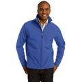 Port Authority J317 Core Soft Shell Jacket in True Royal Blue size Small | Fleece