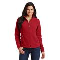 Port Authority L217 Women's Value Fleece Jacket in True Red size Small