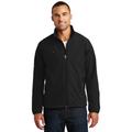 Port Authority J705 Textured Soft Shell Jacket in Black size 4XL | Polyester/Spandex Blend