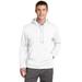 Sport-Tek F244 Sport-Wick Fleece Hooded Pullover T-Shirt in White size Large | Polyester