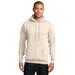Port & Company PC78H Core Fleece Pullover Hooded Sweatshirt in Natural size 2XL | Cotton/Polyester Blend