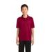 Port Authority Y540 Youth Silk Touch Performance Polo Shirt in Red size Small | Polyester