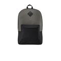 Port Authority BG7150 Retro Backpack in Dark Charcoal/Black size OSFA | Polyester Blend