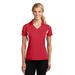 Sport-Tek LST655 Women's Side Blocked Micropique Sport-Wick Polo Shirt in True Red/White size 2XL | Polyester