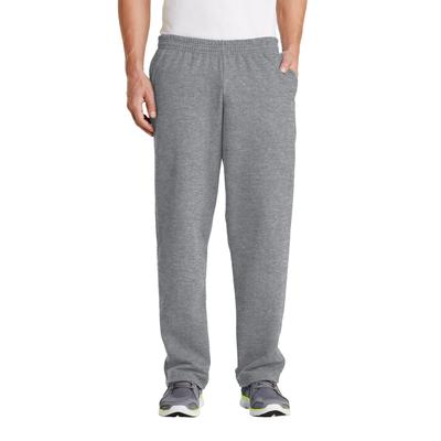 Port & Company PC78P Core Fleece Sweatpant with Pockets in Heather size 4XL | Cotton/Polyester Blend
