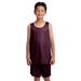 Sport-Tek YST500 Athletic Youth PosiCharge Classic Mesh Reversible Tank Top in Maroon size Small