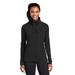 Sport-Tek LST852 Women's Sport-Wick Stretch Full-Zip Jacket in Black size XS | Polyester/Spandex Blend