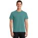 Port & Company PC099 Men's Beach Wash Garment-Dyed Top in Peacock size Medium | Cotton