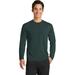 Port & Company PC381LS Long Sleeve Performance Blend Top in Dark Green size 2XL | Cotton