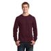 Port & Company PC54LS Long Sleeve Core Cotton Top in Maroon size Small | Polyester