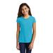 District DT130YG Girls Perfect Tri Top in Turquoise Frost size XS | Triblend