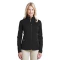 Port Authority L222 Women's Pique Fleece Jacket in Black size XL | Polyester