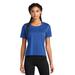 Sport-Tek LST411 Athletic Women's PosiCharge Draft Crop Top in True Royal Blue size XL | Polyester