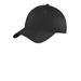 Port & Company YC914 Youth Six-Panel Unstructured Twill Cap in Black size OSFA | Cotton