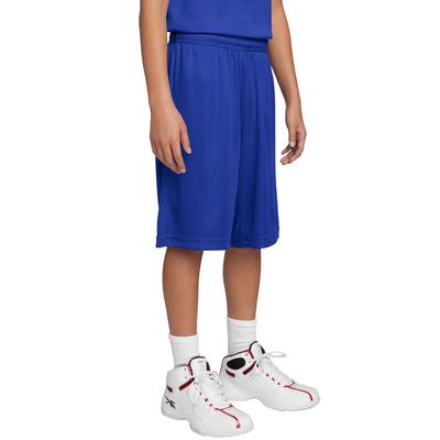 Sport-Tek YST355 Youth PosiCharge Competitor Short in True Royal Blue size Large | Polyester