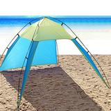 Boshen 6 Person Tent w/ Carry Bag Aluminum in Blue/Gray | 90 H x 83 W x 63 D in | Wayfair 04ODT0010ABY