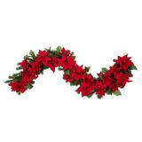 The Holiday Aisle® 6' Pre-Lit Garland w/ 50 Warm Lights | 12 H x 72 W x 12 D in | Wayfair CCEC56FE1F264E91BB42FA66A18826CD