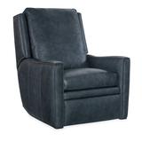 Bradington-Young Davidson 31" Wide Genuine Leather Standard Recliner in Black/Brown | 42.5 H x 31 W x 40.5 D in | Wayfair 7534-906700-84-#9FN-PWBSG