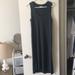 Madewell Dresses | Madewell Midi Column Dress Navy Heather Sz M | Color: Blue | Size: M