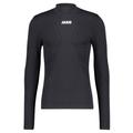 Jako Herren Fußball Longsleeve "Comfort 2.0", schwarz / weiss, Gr. S