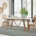 Laurel Foundry Modern Farmhouse® Kendig 72" Pine Solid Wood Dining Table Wood in Gray, Size 30.0 H x 72.0 W x 36.0 D in | Wayfair
